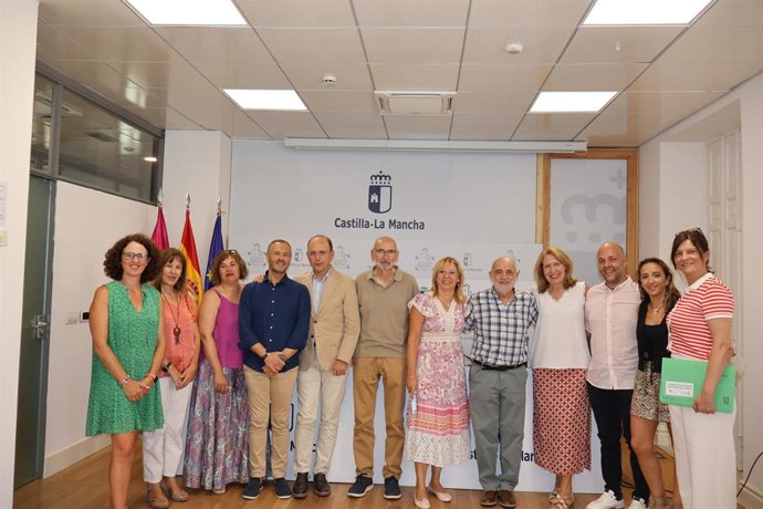 Comité organizador del aniversario del Hospital Virgen de la Luz de Cuenca.