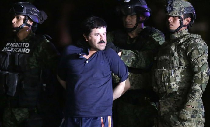 Archivo - Detención de 'El Chapo' Guzmán