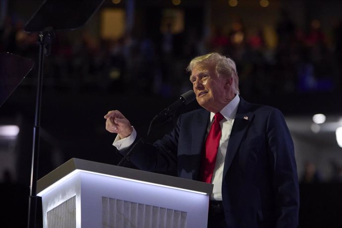 El expresidente de Estados Unidos y ahora de nuevo candidato republicano a la Casa Blanca, Donald Trump