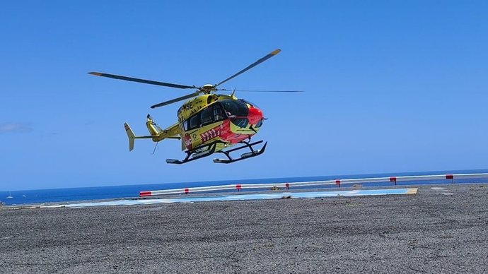 Helicóptero medicalizado del Servicio de Urgencias Canario (SUC)