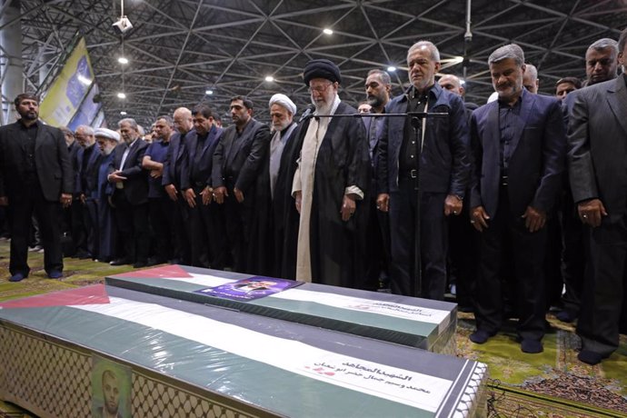 Funeral en Teherán por el líder político de Hamás, Ismail Haniye