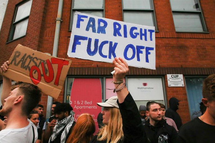 Manifestación antirracista en Londres