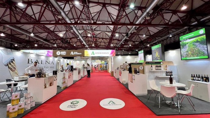 Un stand de la maraca agroalimentaria de calidad de Andalucía 'Gusto del Sur'.