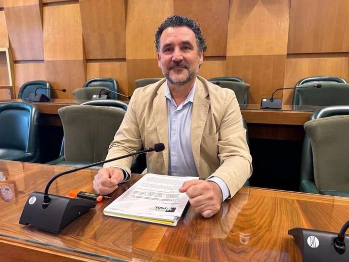 El concejal del PSOE en el Ayuntamiento de Zaragoza, Paco Galán.