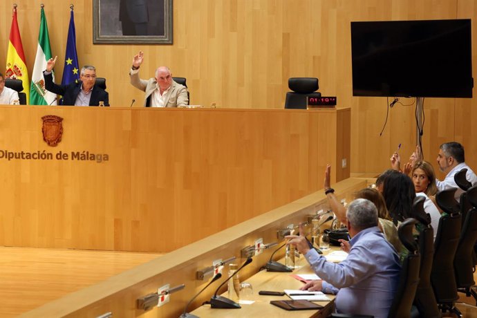 Pleno de la Diptuación de Málaga