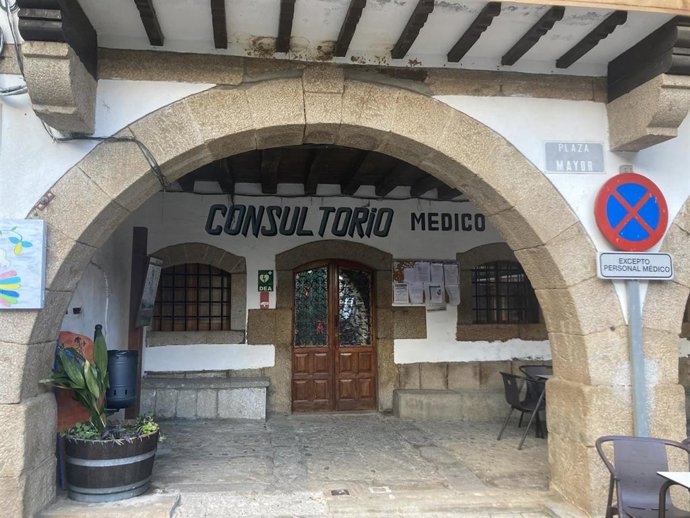 Archivo - Consultorio médico rural.