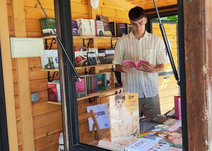 Diego Miguel, uno de los ganadores del Certamen Joven de Expoesía.