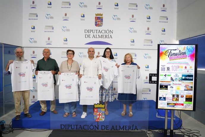 Presentación del cartel V Carrera de Colores Solidaria 'La Timolina'.