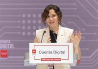 Ayuso asegura que "la gran mentira" sobre la que "sustentan" el Gobierno de Cataluña "caerá"