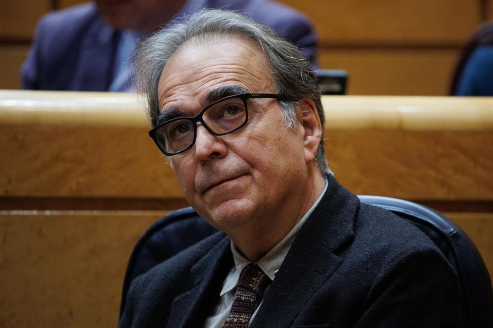 Archivo - El ministro de Universidades en funciones, Joan Subirats, durante una sesión de control al Gobierno, en el Senado, a 7 de noviembre de 2023, en Madrid (España). Durante la sesión, se han abordado cuestiones como las actuaciones realizadas por 
