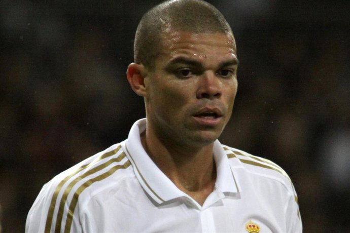 Archivo - Pepe durante un partido con el Real Madrid.