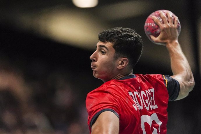 Javier Rodríguez durante un partido de Paris 2024