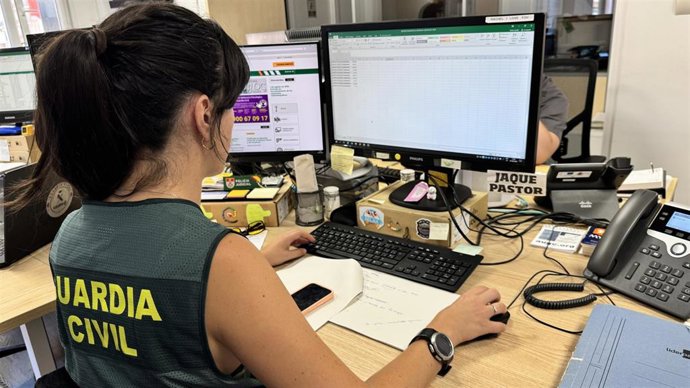 La Guardia Civil ha investigado a tres ciberdelincuentes por estafar 24.673,10 euros a un ayuntamiento riojano
