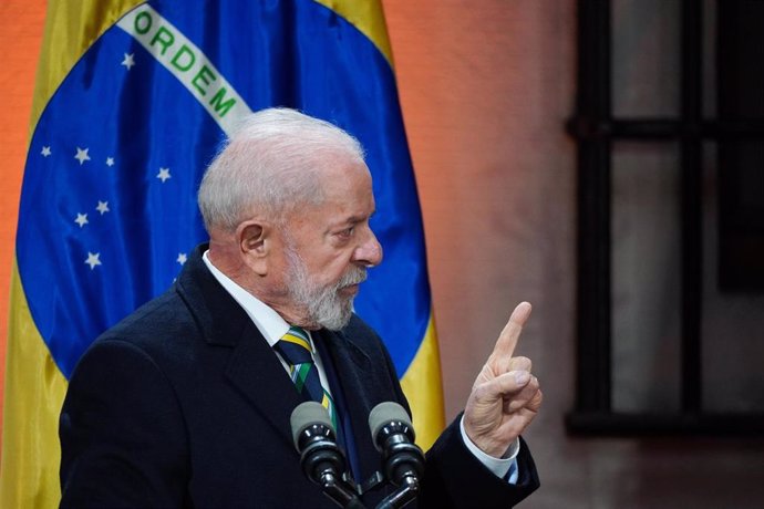 Luiz Inácio Lula da Silva, presidente de Brasil.