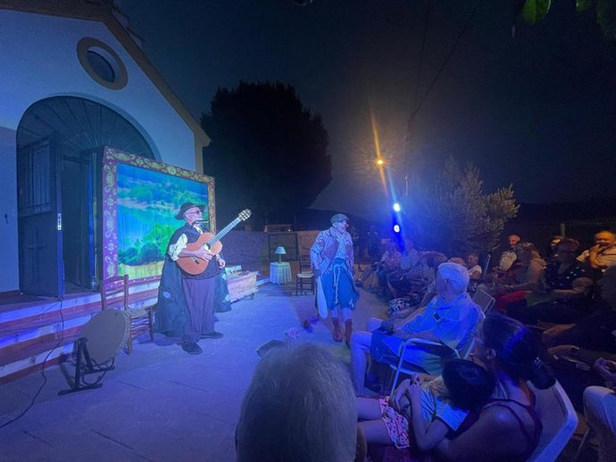 Representación del circuito 'Teatro en aldeas'