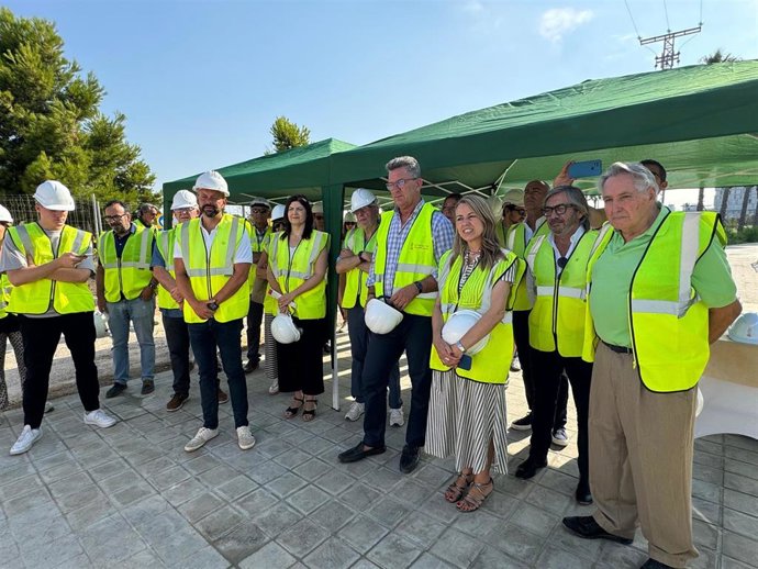 Visita a las obras del Anullo Verde Metropolitano