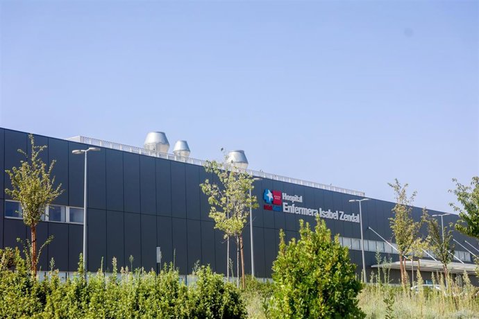 Fachada del Hospital de Emergencias Enfermera Isabel Zendal, a 9 de agosto de 2024, en Madrid (España).
