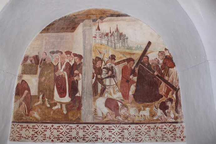 Interior de la Ermita del Salor de Torrequemada