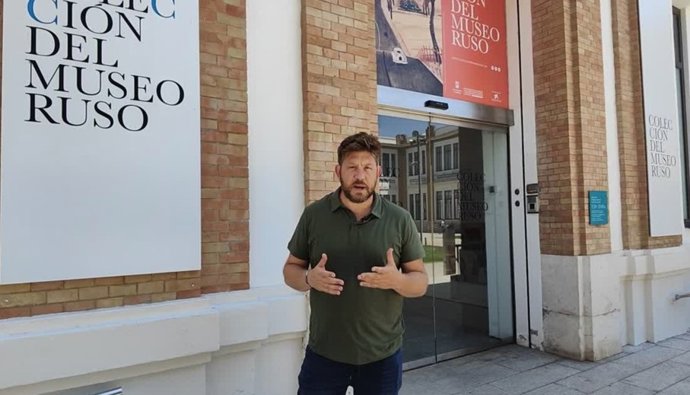 El portavoz adjunto de Con Málaga, Nicolás Sguiglia, en una imagen de archivo