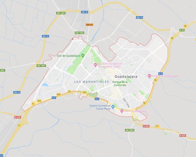 Archivo - Imagen de Guadalajara en Google Maps