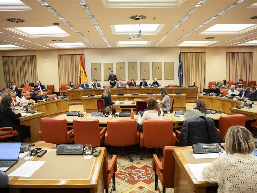 Archivo - Reunión de la Diputación Permanente del Congreso