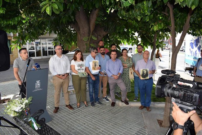 Los Palacios (Sevilla) rinde homenaje a la memoria y legado de Blas Infante en el 88 aniversario de su fusilamiento.
