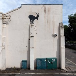 Banksy confirma haber realizado dos murales de animales en Londres en menos de un día