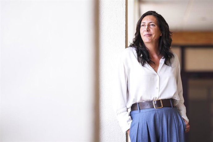 La consejera de Inclusión Social, Juventud, Familias e Igualdad de la Junta de Andalucía, Loles López, durante la entrevista concedida a Europa Press, imagen de archivo. 