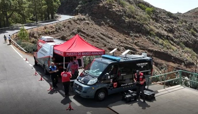 Vigilancia de montes con drones del GES