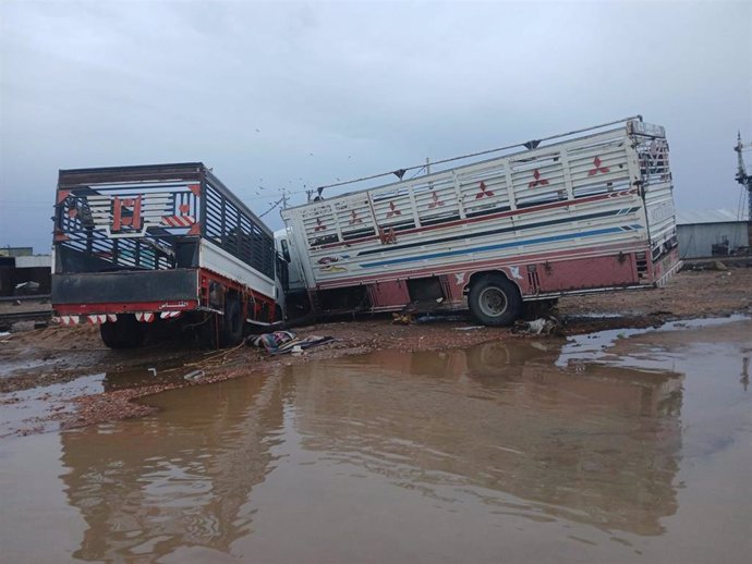 Imagen de archivo de inundaciones en Sudán 