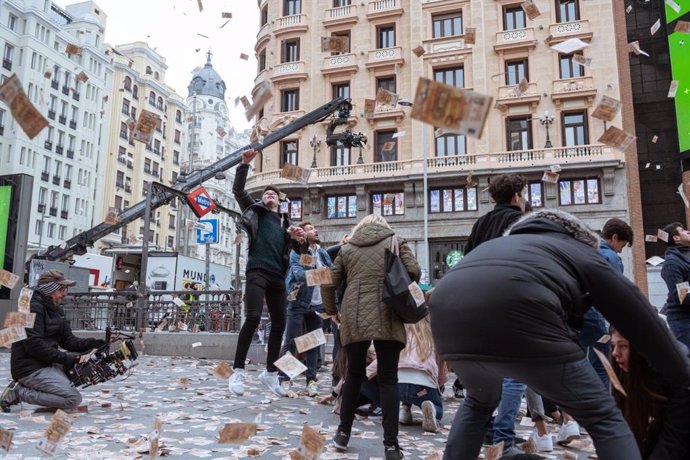 Rodaje en Madrid