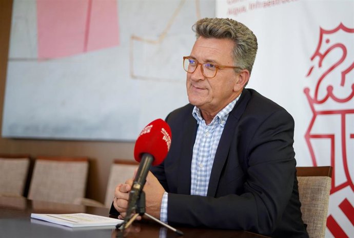 El conseller de Medio Ambiente, Infraestructuras y Territorio de la Generalitat Valenciana, Vicente Martínez Mus, en una entrevista concedida a Europa Press