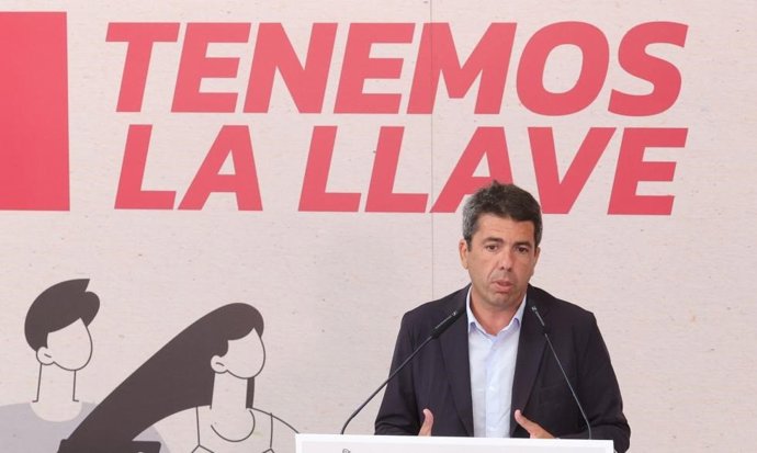 El 'president' de la Generalitat, Carlos Mazón