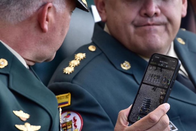 Archivo - Mandos militares en Colombia