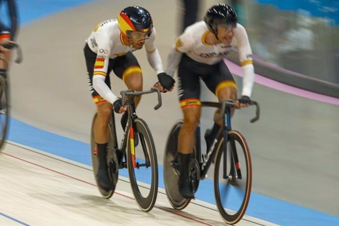 Albert Torres y Sebastián Mora, durante los Juegos Olímpicos de París 2024.