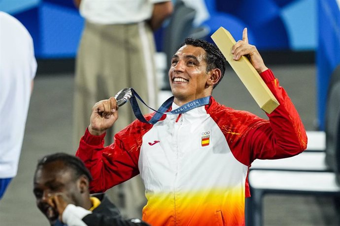 Ayoub Ghadfa, medalla de plata en Paris 2024