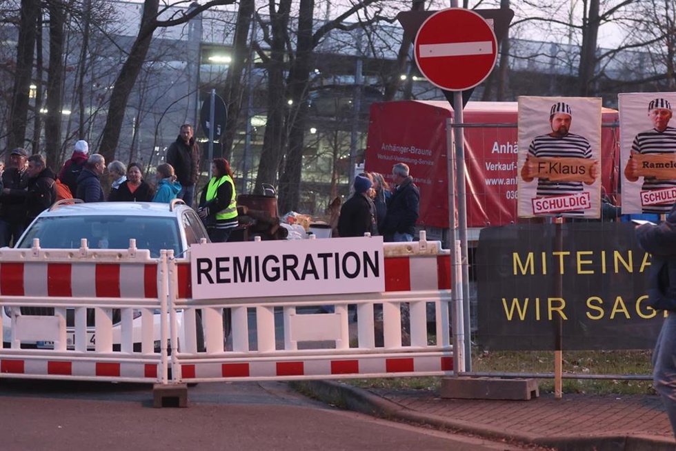 Archivo - Protestas contra los refugiados en Alemania