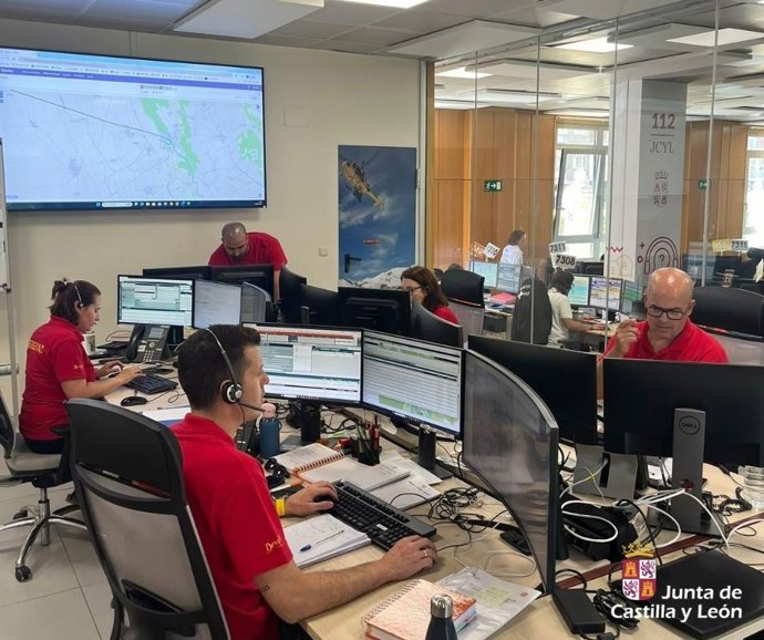 Centro Coordinador de Emergencias de la Junta de Castilla y León.