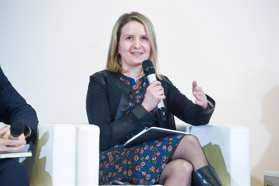 Archivo - La secretaria general de Inclusión, Mónica Martínez Bravo, en una mesa redonda en febrero de 2024