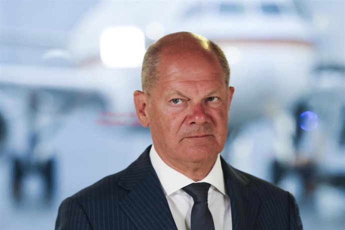 El canciller alemán, Olaf Scholz