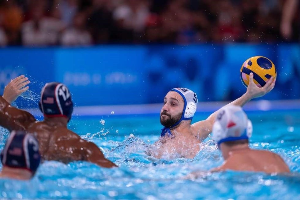 Serbia - Estados Unidos, en Paris 2024.