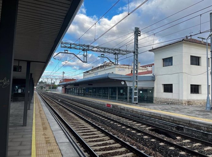 Estación ferroviaria de Calatayud.