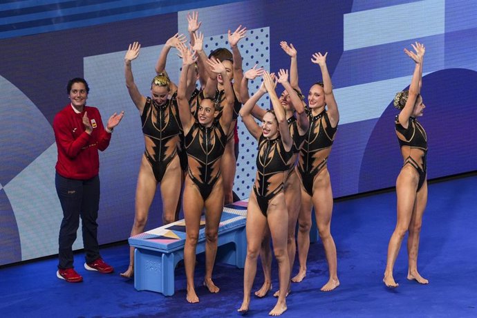 Equipo español de natación artística, bronce en Paris 2024