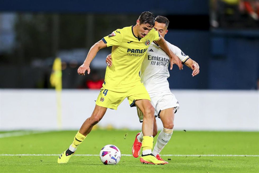 Archivo - Un partido Villarreal -Real Madrid (archivo)