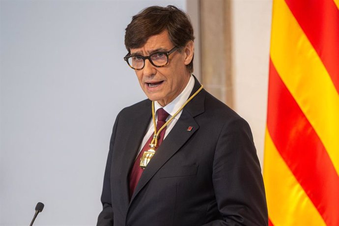 El nuevo president de la Generalitat de Cataluña, Salvador Illa