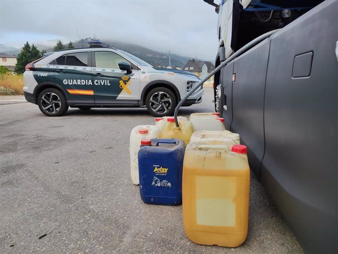 Detido por roubar gasóleo en Ourense.