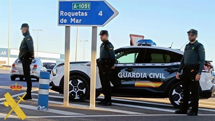 La Guardia Civil en el dispositivo de búsqueda.