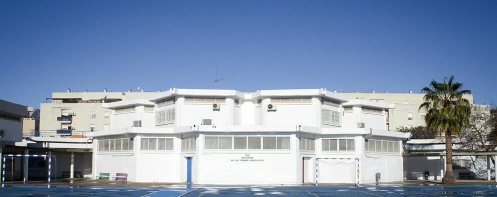 Vista exterior del Instituto de Educación Secundaria (IES) Antonio de la Torre de El Puerto de Santa María (Cádiz)