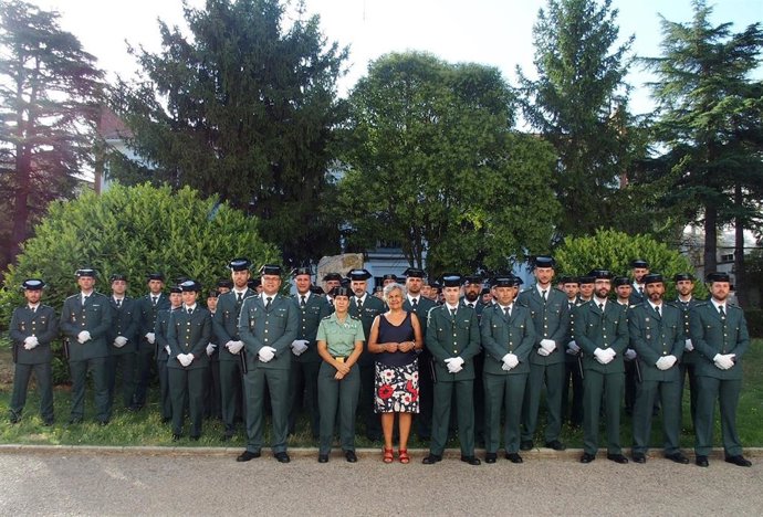 Nueva incorporación de 64 agentes de la Guardia Civil en la provincia de Cuenca.