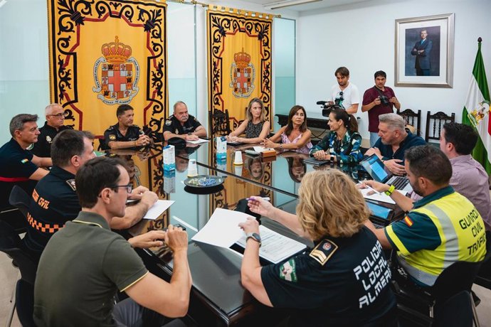 Reunión de la  Junta Local de Seguridad de la Feria 2024.